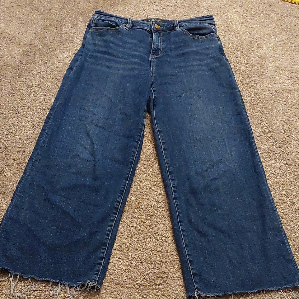 Liverpool Dark Blue Flare Jeans